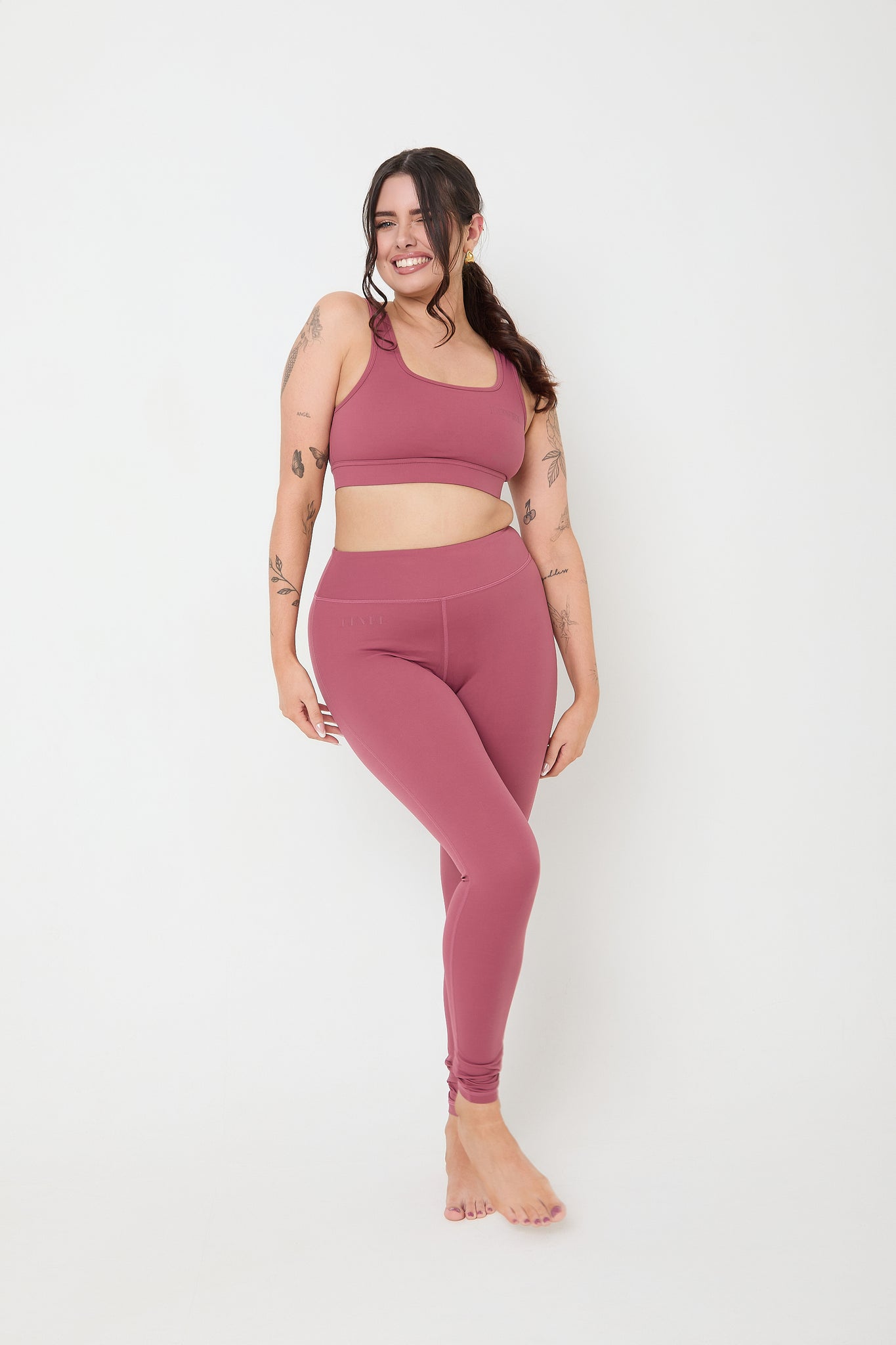 Burgundy Core Leggings