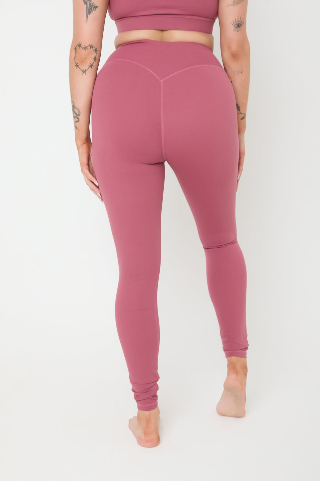 Burgundy Core Leggings