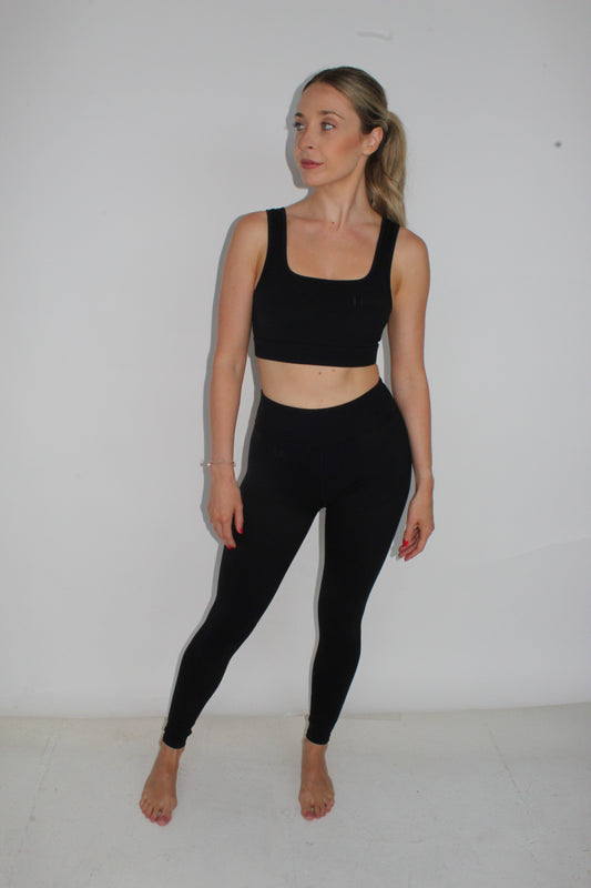 Black Basic leggings